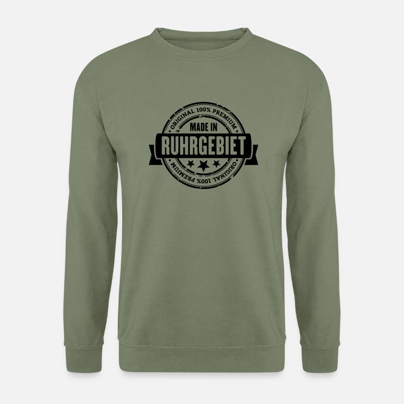 Made in Ruhrgebiet - Unisex Pullover - Armeegrün