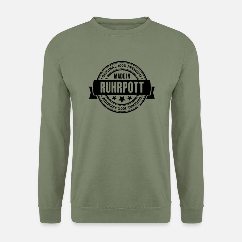 Made in Ruhrpott - Unisex Pullover - Armeegrün