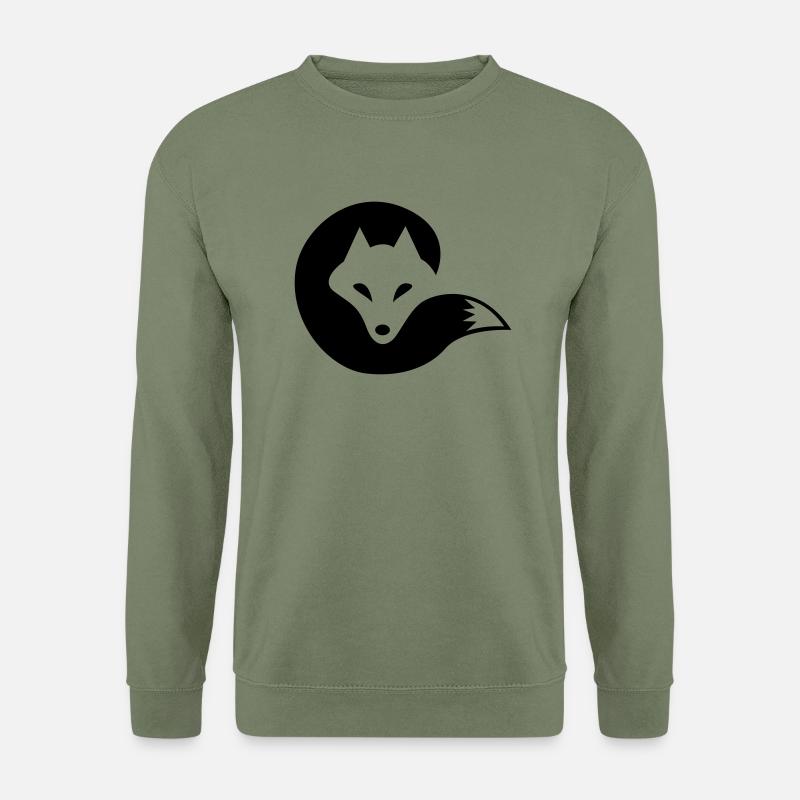 Fox - Unisex Pullover - Armeegrün