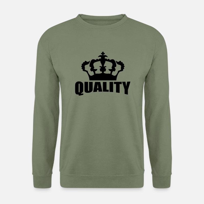 Quality Crown Design - Unisex Sweatshirt - army green