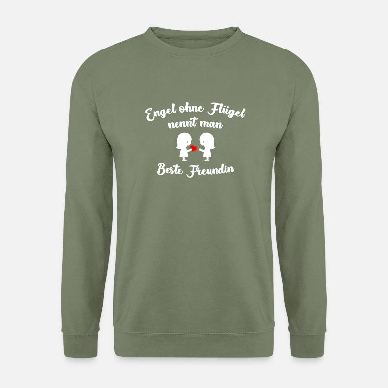 Beste Freundin - Unisex Pullover - Armeegrün