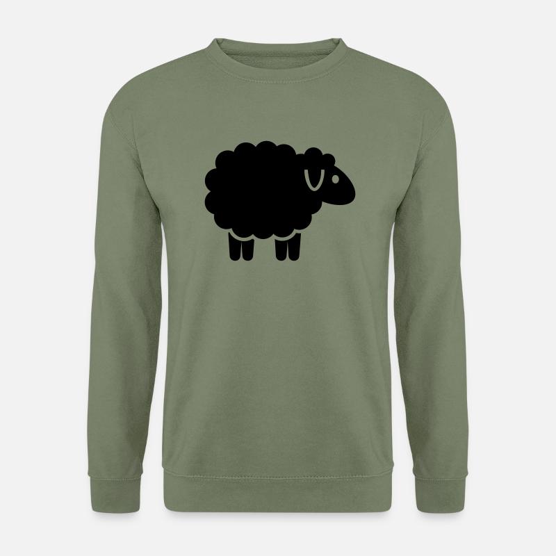 Schaf - Unisex Pullover - Armeegrün