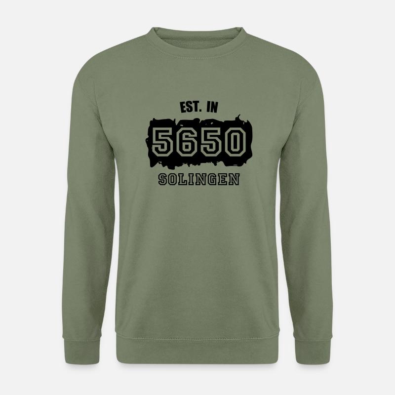 Est. 5650 Solingen - Unisex Pullover - Armeegrün