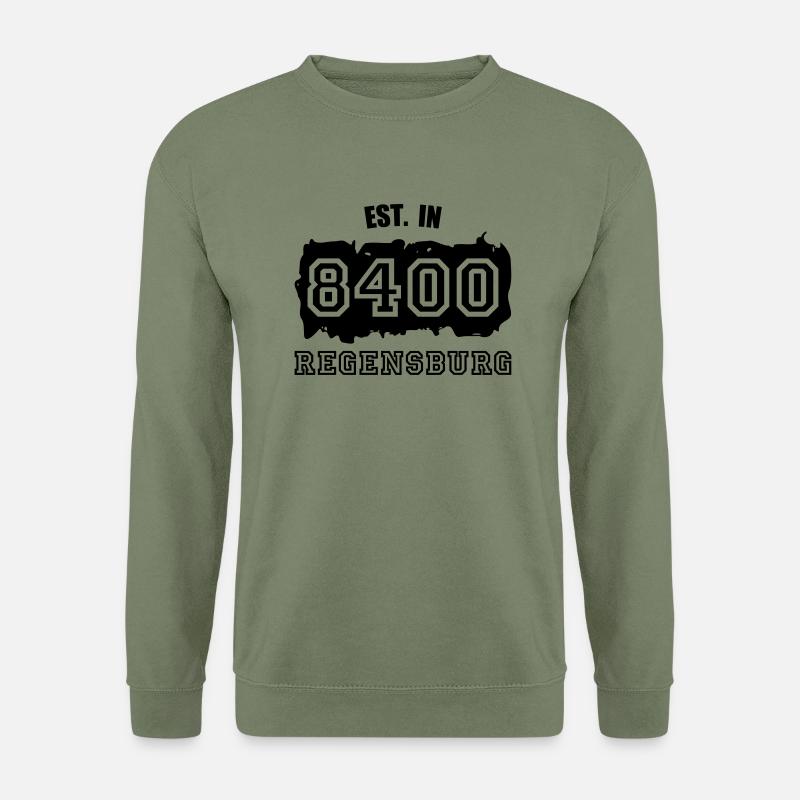 Established 8400 Regensburg - Unisex Pullover - Armeegrün