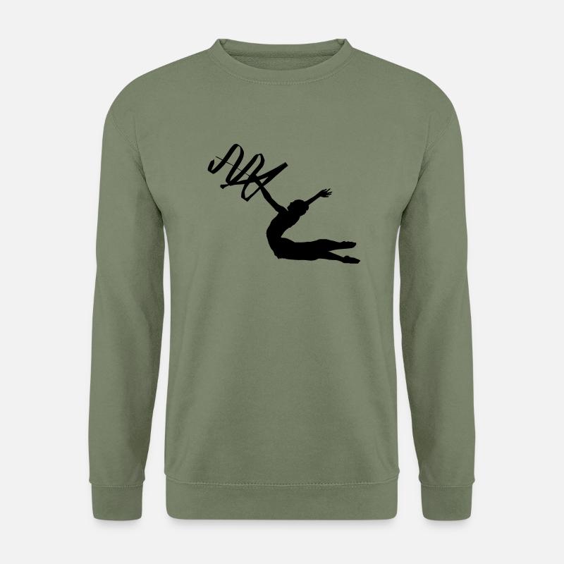 Rhythmische Gymnastik 3 - Unisex Pullover - Armeegrün