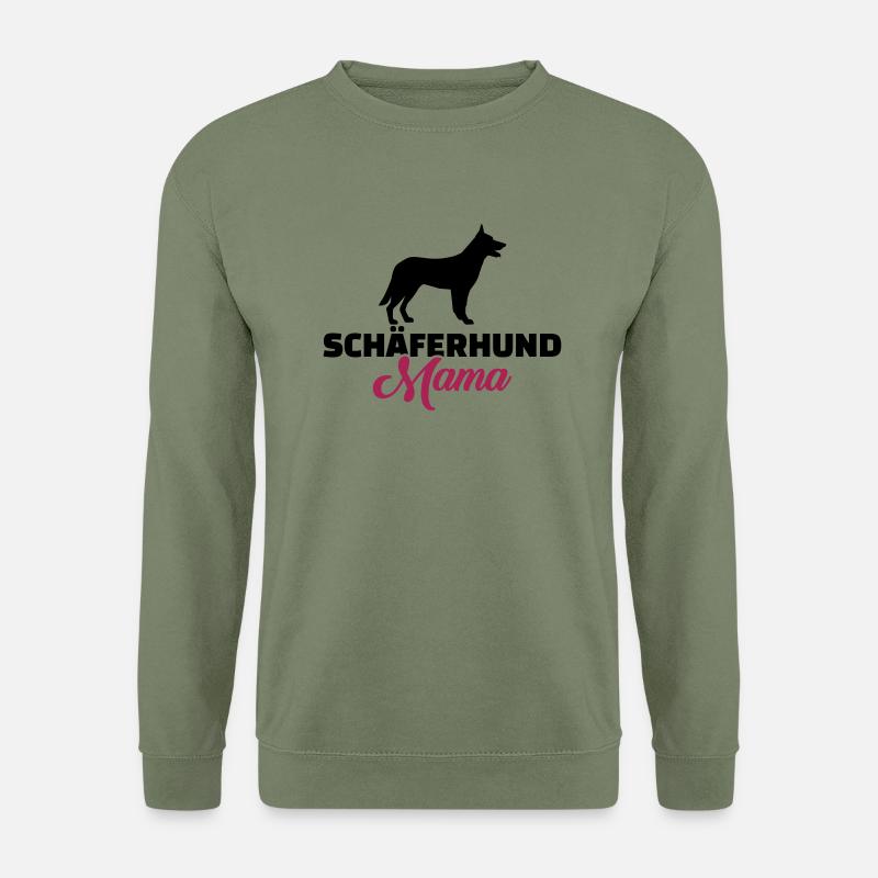 Schäferhund - Unisex Pullover - Armeegrün