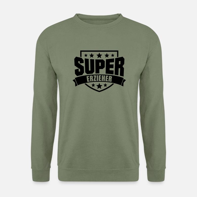 Super Erzieher - Unisex Pullover - Armeegrün