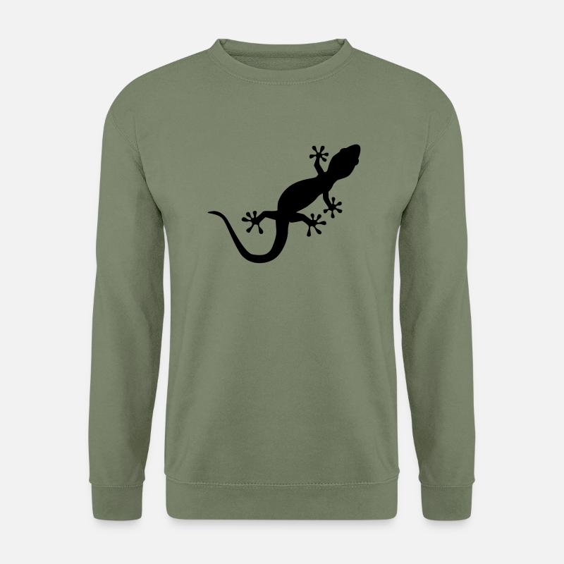 Gecko - Unisex Pullover - Armeegrün