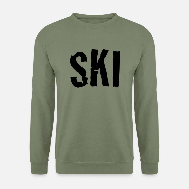ski - Unisex Pullover - Armeegrün