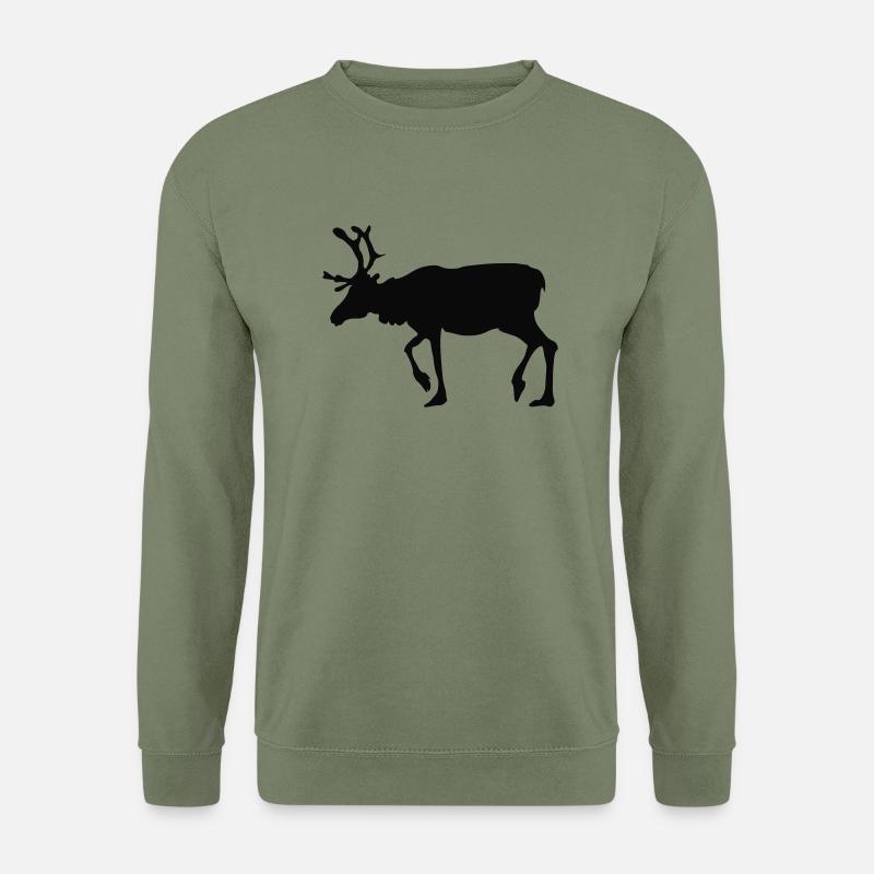 rentier - Unisex Pullover - Armeegrün