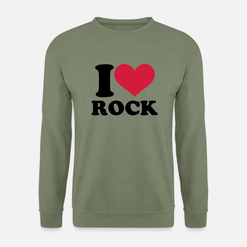 Rock - Unisex Pullover - Armeegrün