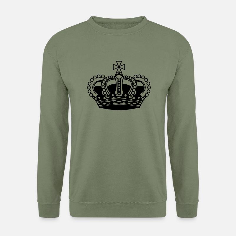 Crown King - Unisex Sweatshirt - army green