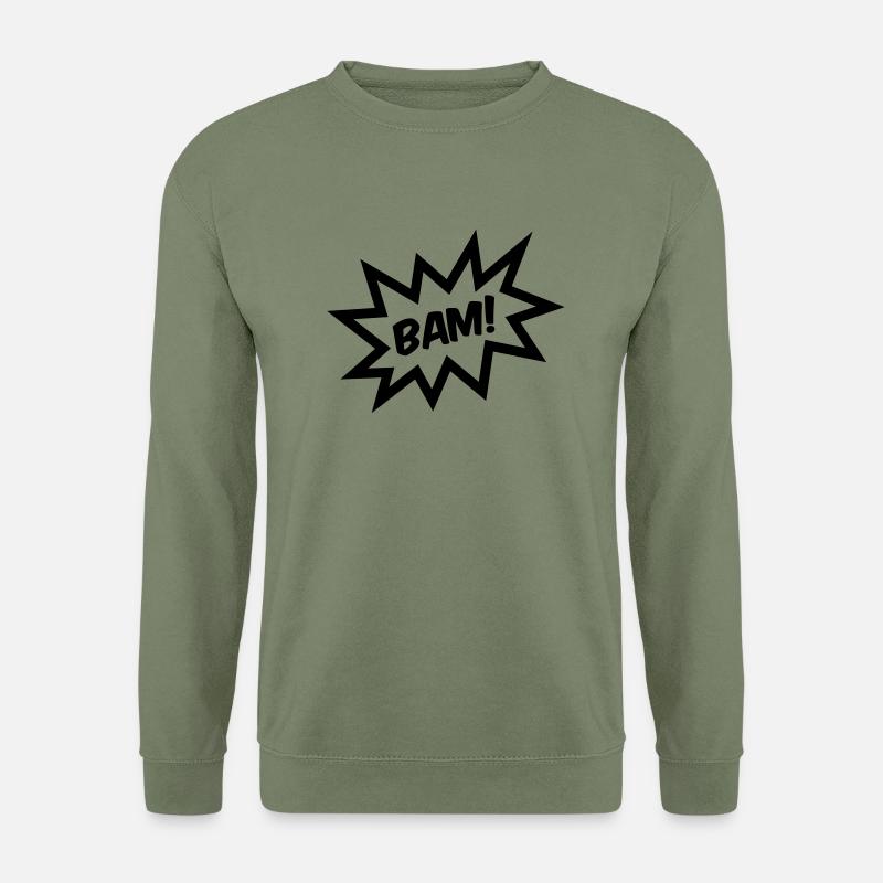 BAM! - Unisex Pullover - Armeegrün