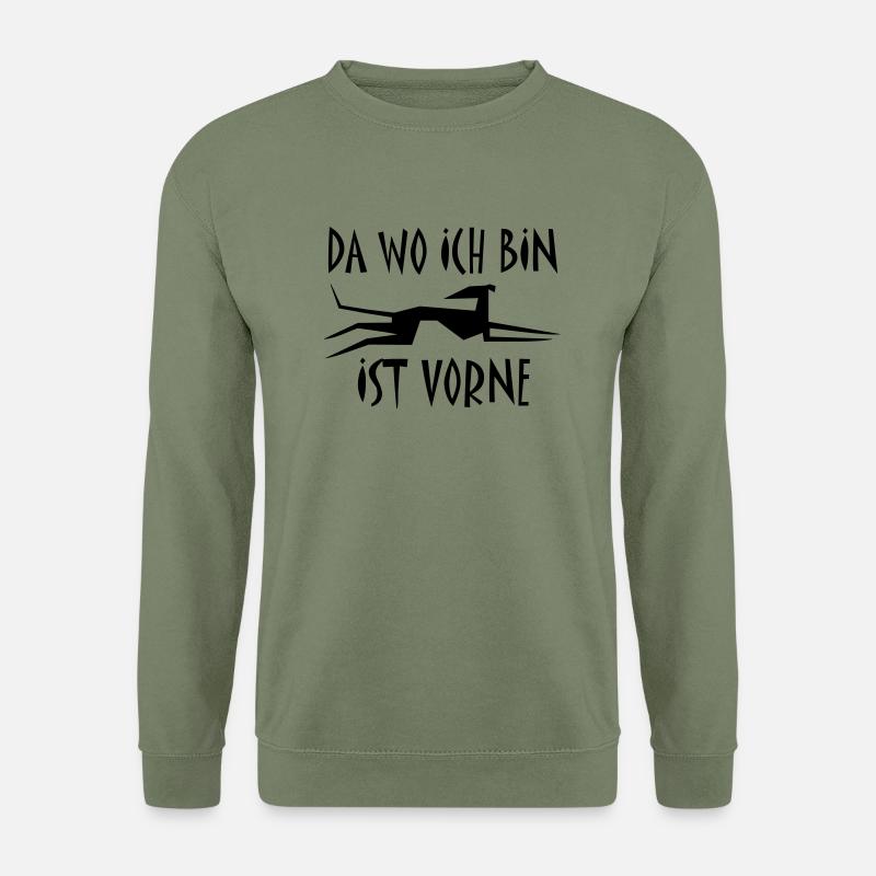Windhund - Unisex Pullover - Armeegrün