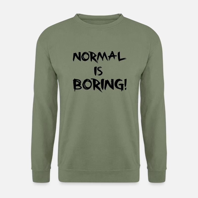 Normal - Unisex Pullover - Armeegrün