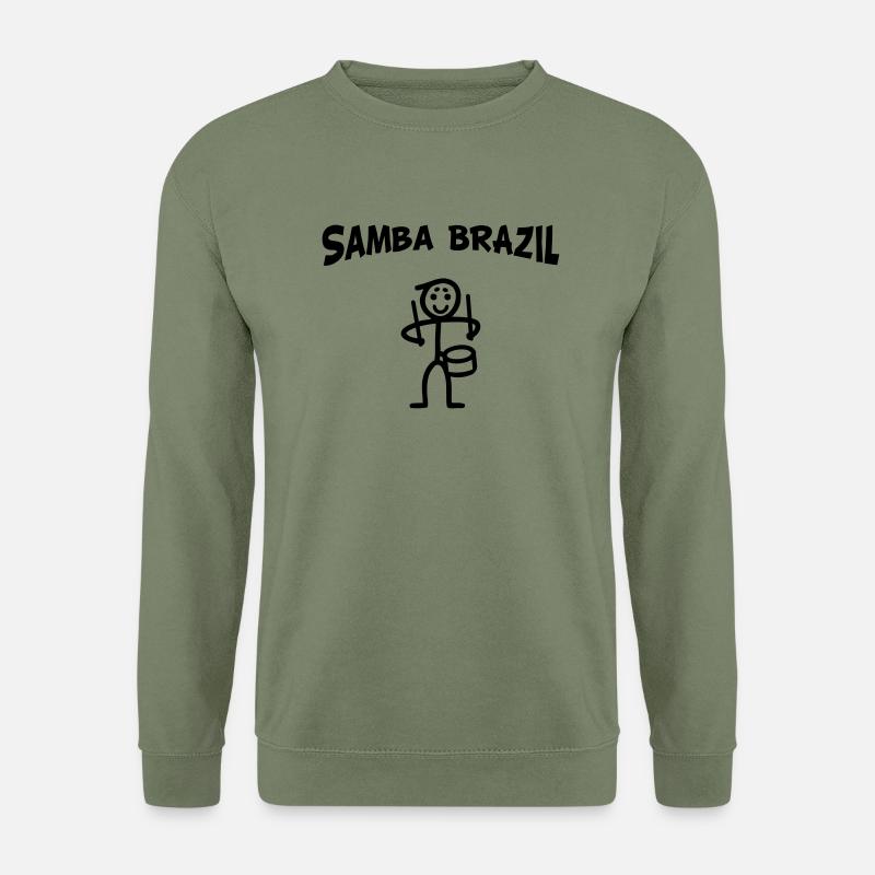 Samba Brazil - Unisex Pullover - Armeegrün