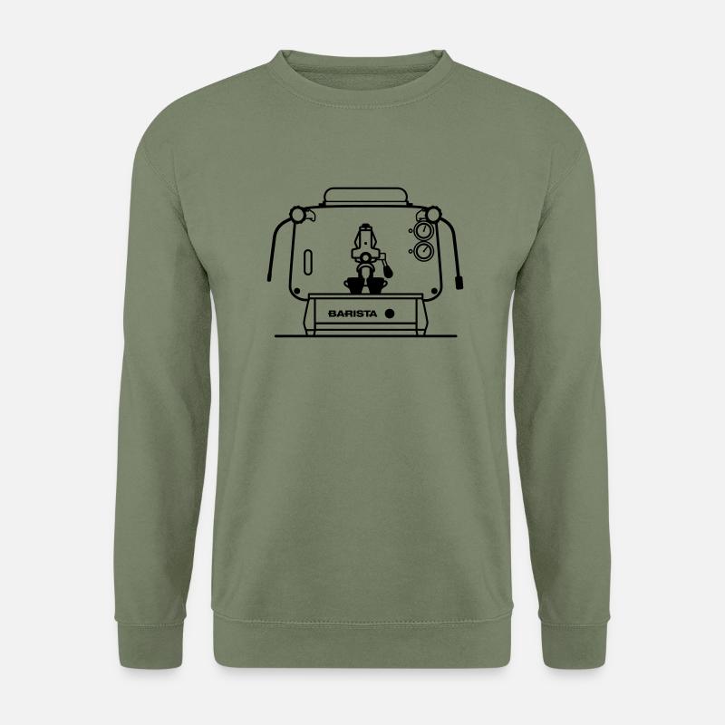 Barista Faema E61 - Unisex Pullover - Armeegrün