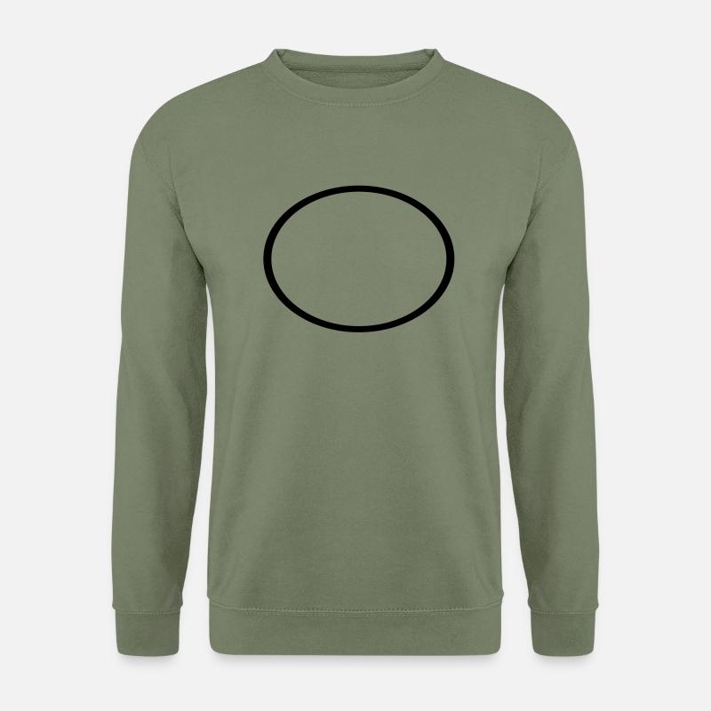Kreis - Ring - Unisex Pullover - Armeegrün