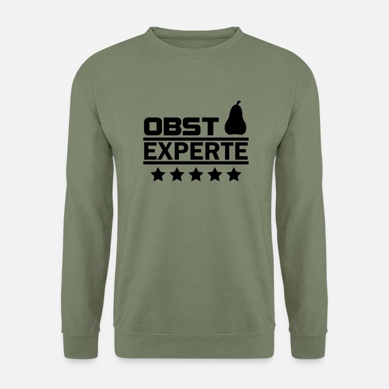 obst experte - Unisex Pullover - Armeegrün
