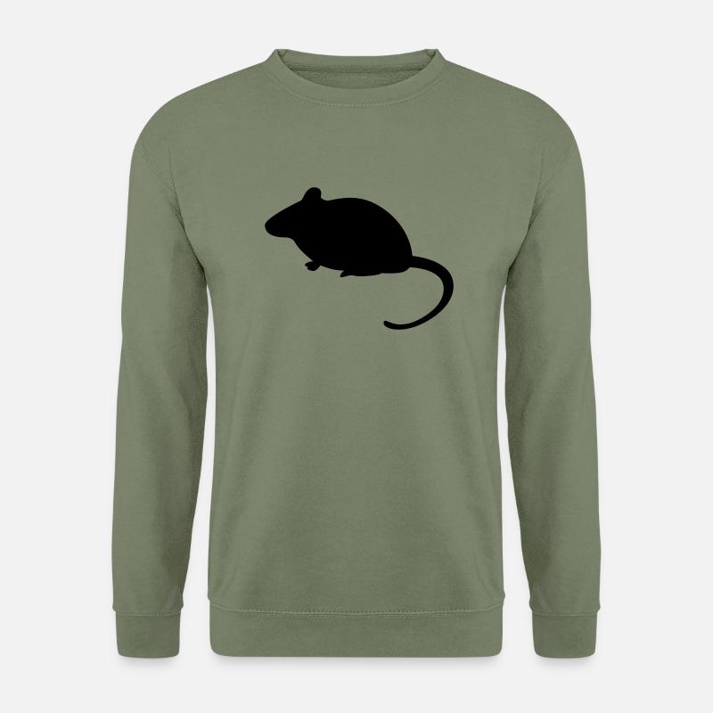 Mouse, Young Rat - Unisex Sweatshirt - army green