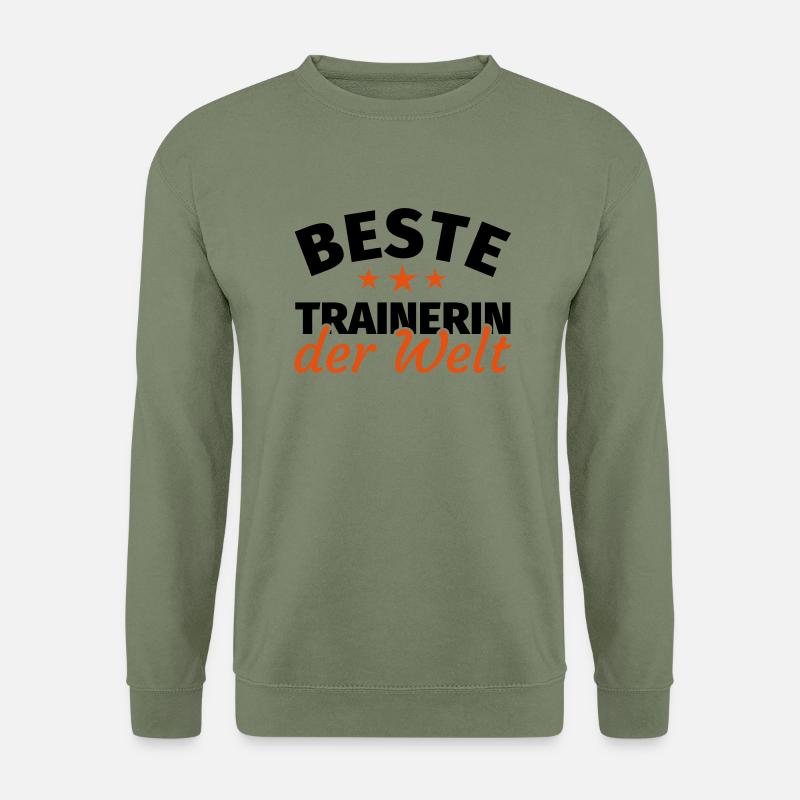 Trainerin Geschenk - Unisex Pullover - Armeegrün