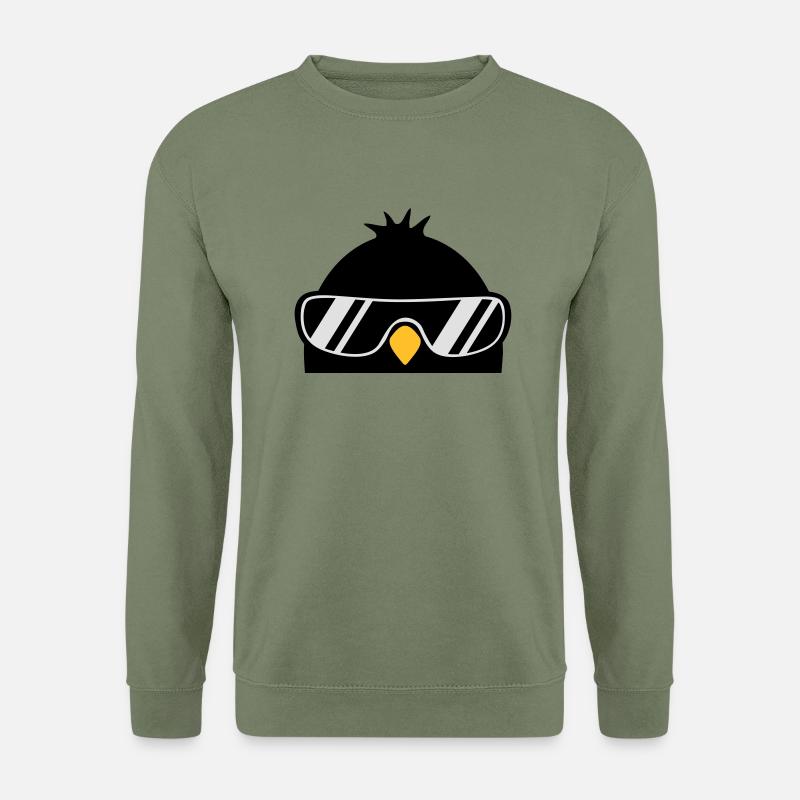 Cool Penguin Bird - Unisex Sweatshirt - army green