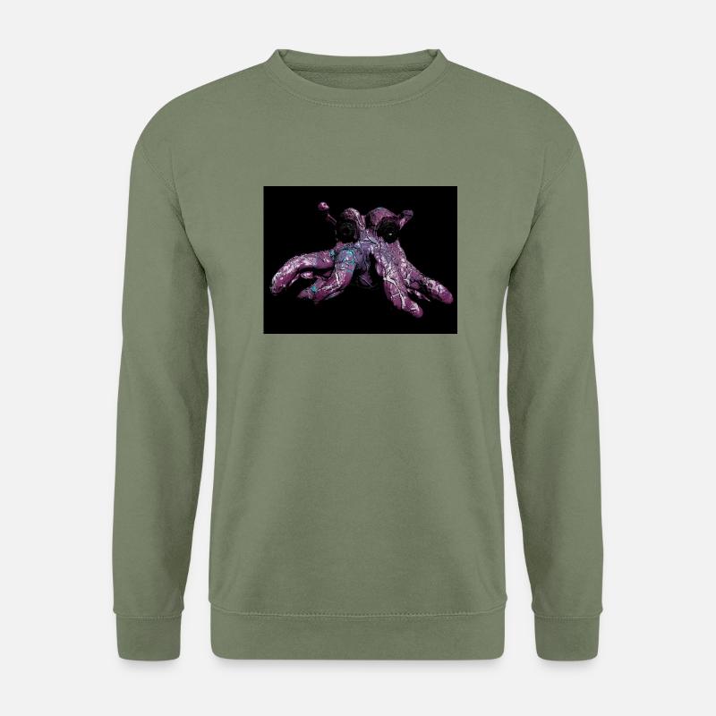 Krake oktopuss - Unisex Pullover - Armeegrün