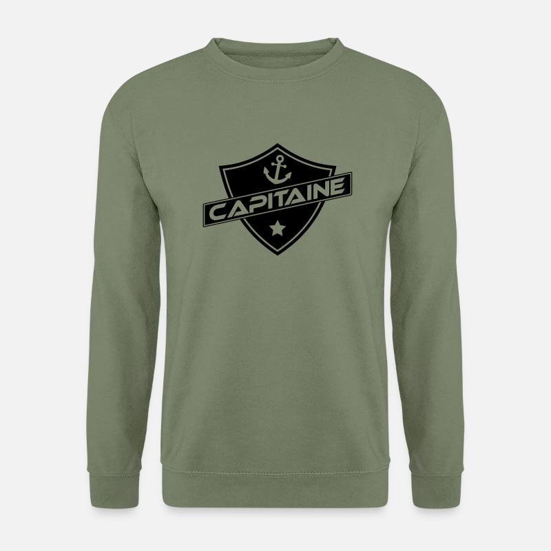 blason capitaine - Unisex Pullover - Armeegrün