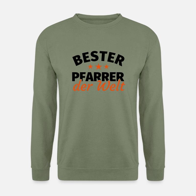 Geschenk Pfarrer - Unisex Pullover - Armeegrün