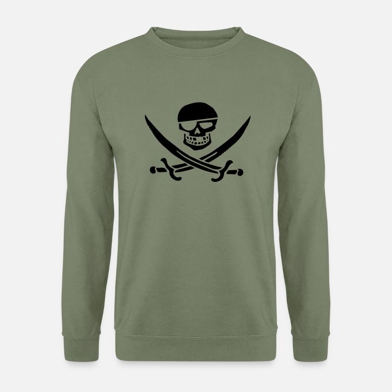 pirat - Unisex Pullover - Armeegrün