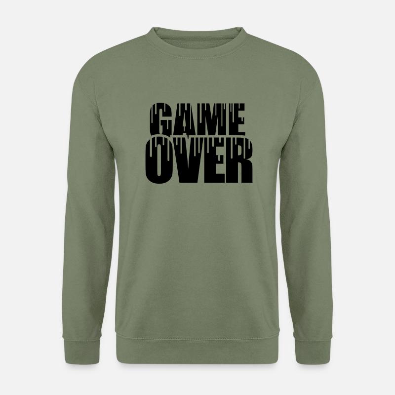 Funny game over - Unisex Sweatshirt - army green