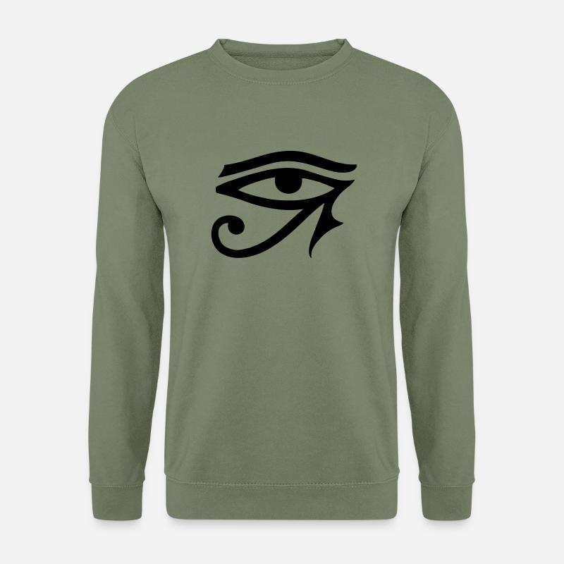 Eye Of Horus - Unisex Pullover - Armeegrün