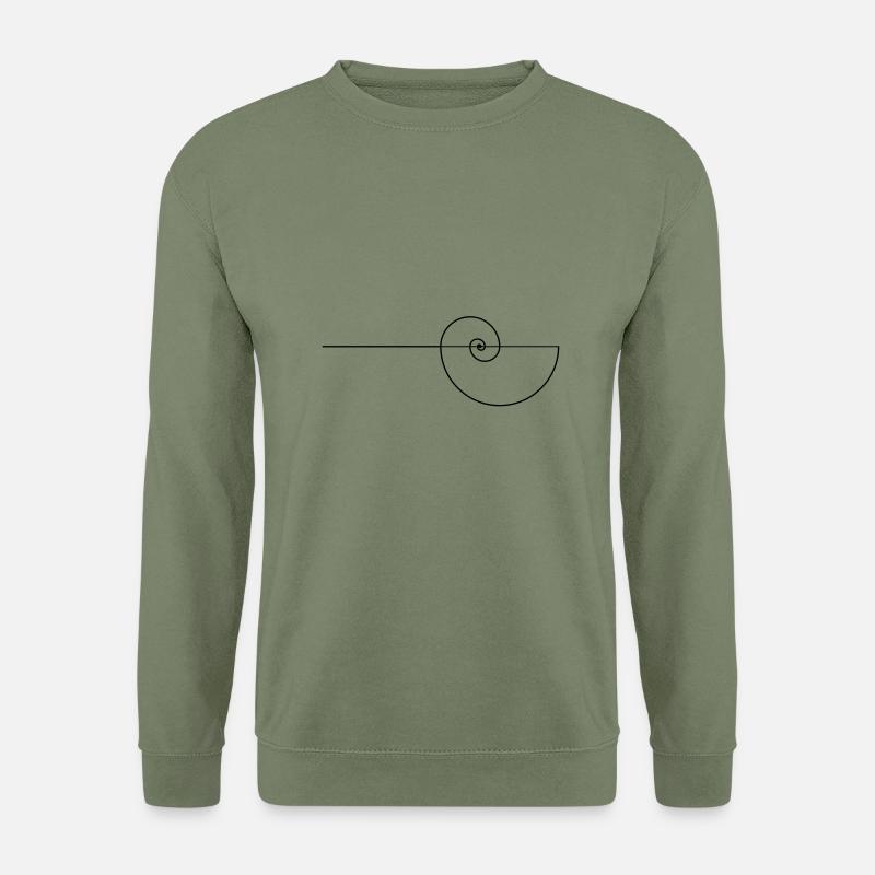 Schnecke - Unisex Pullover - Armeegrün