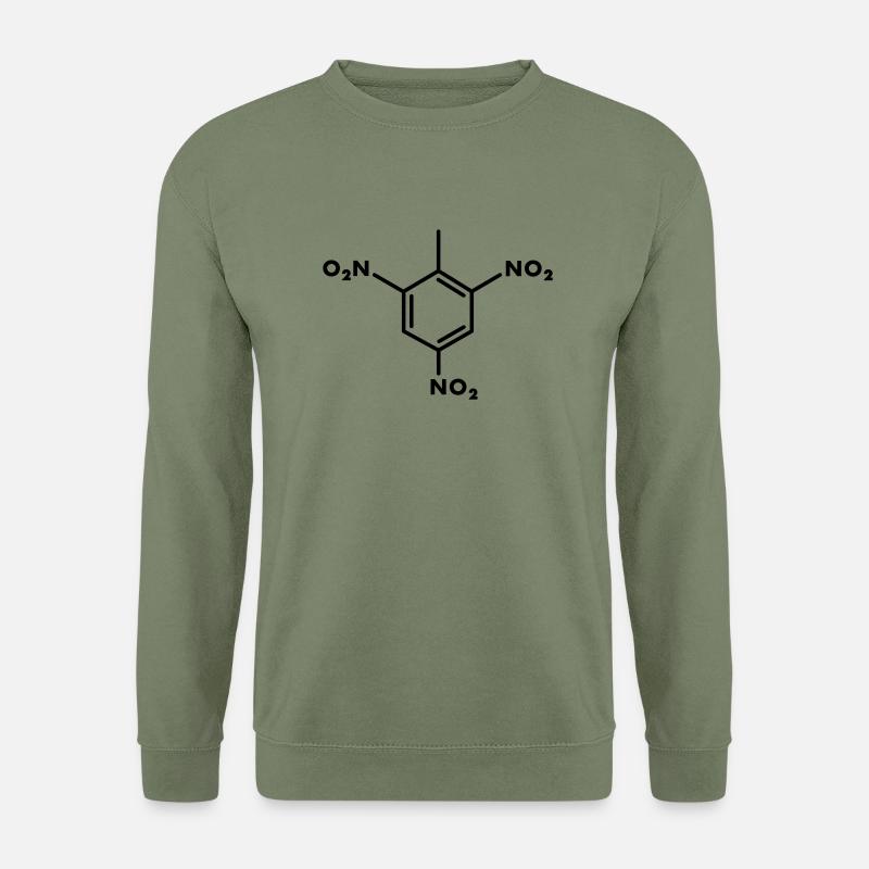 TNT molecule - Unisex Sweatshirt - army green