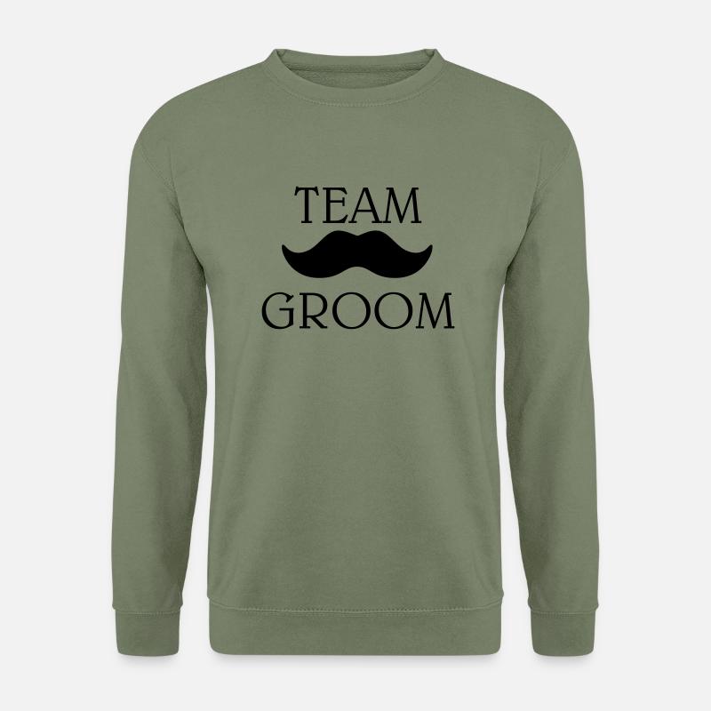Team groom - Unisex Pullover - Armeegrün