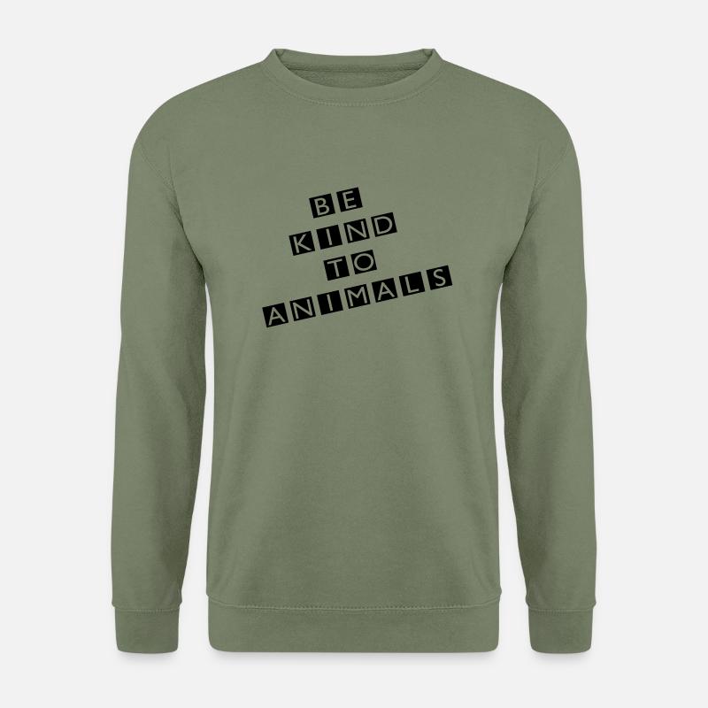 vegetarier - Unisex Pullover - Armeegrün