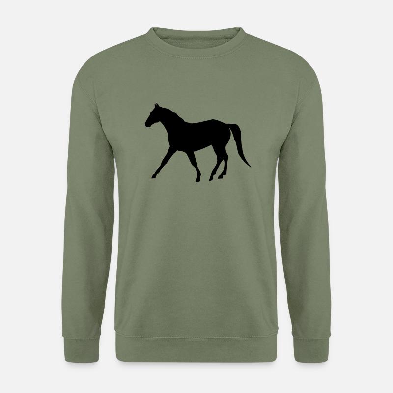 pferd - Unisex Sweatshirt - army green
