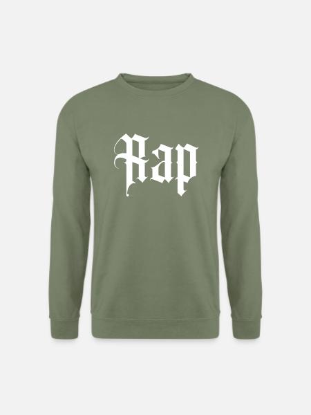 Rap-Musik-Logo - Unisex Pullover - Armeegrün