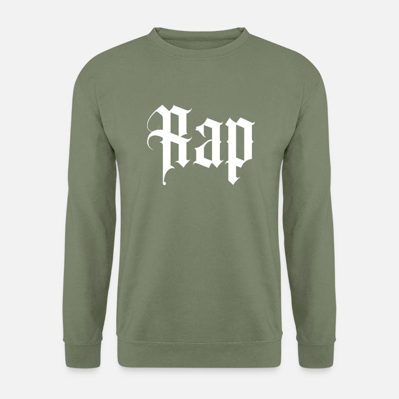Rap-Musik-Logo - Unisex Pullover - Armeegrün
