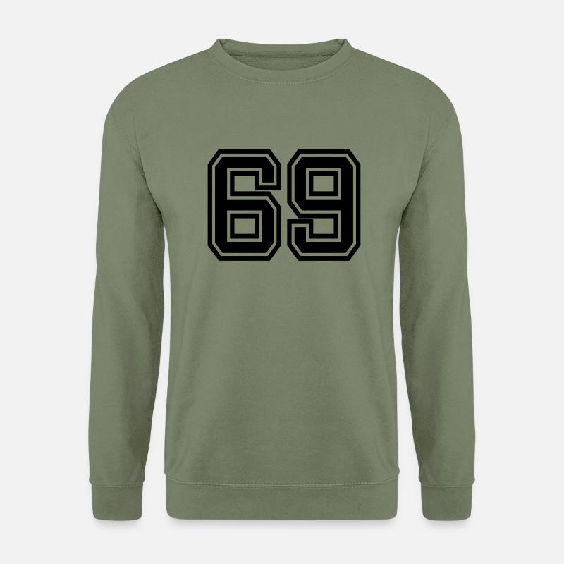 69 - Unisex Pullover - Armeegrün