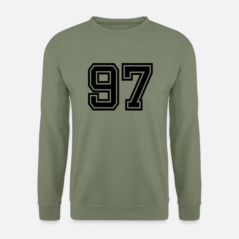 97 - Unisex Pullover - Armeegrün