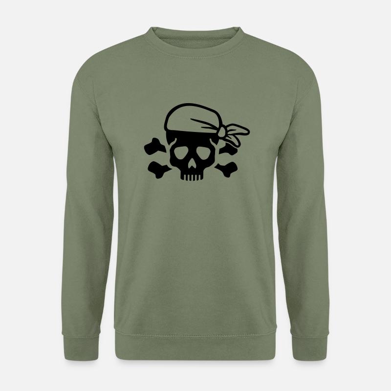 Pirat - Unisex Pullover - Armeegrün