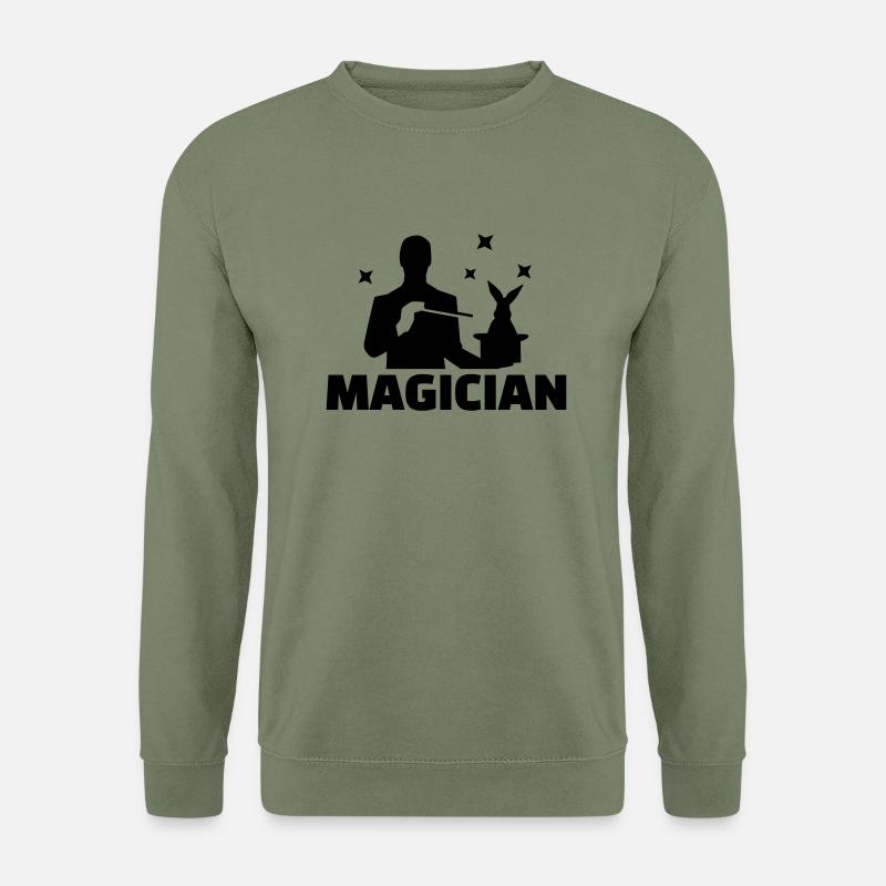 Zauberer - Unisex Pullover - Armeegrün