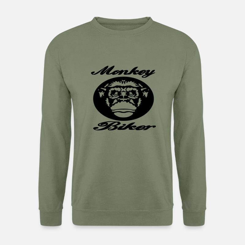 Monkey Biker - Unisex Sweatshirt - army green