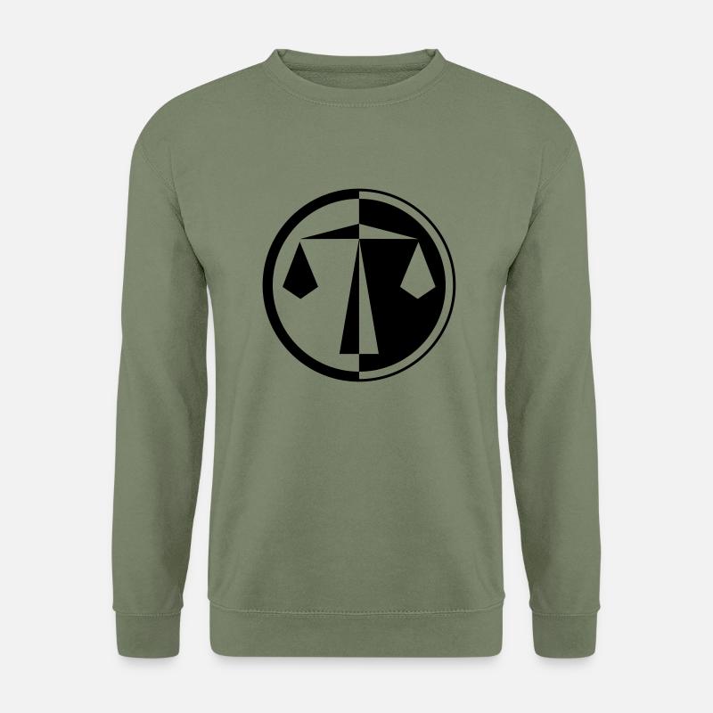 Waage - Unisex Pullover - Armeegrün