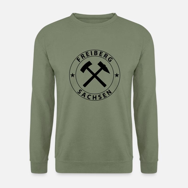 Freiberg Wappen - Unisex Pullover - Armeegrün