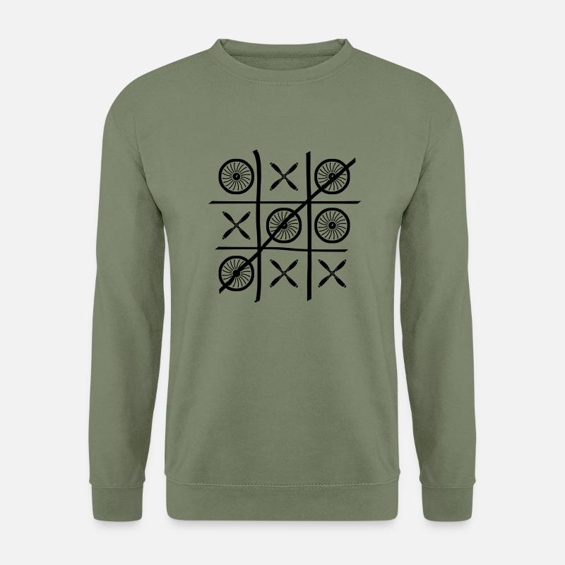 TicTacToe - Unisex Pullover - Armeegrün