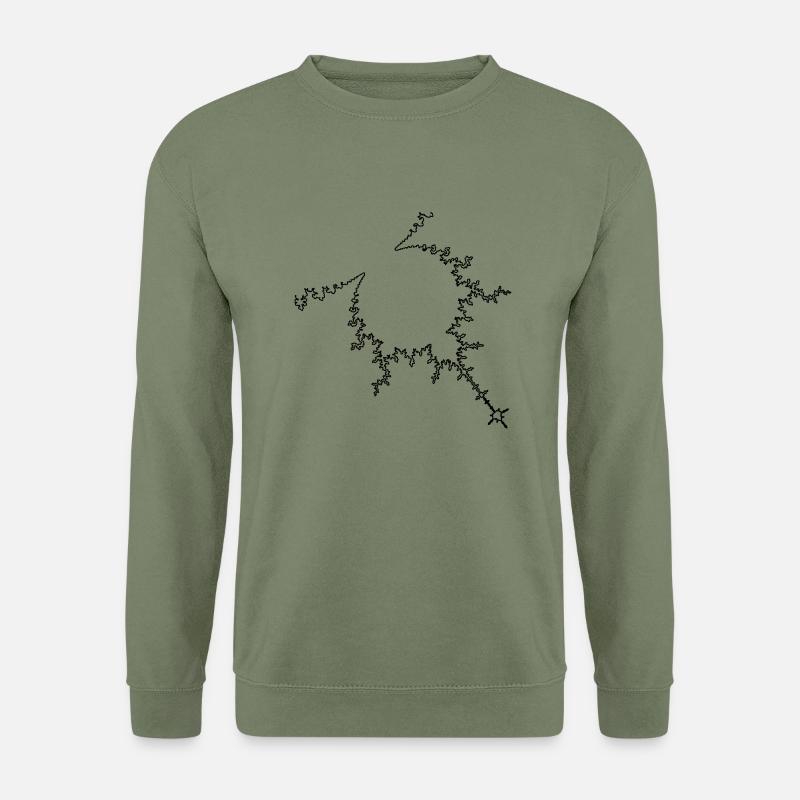 Mandelbrot Fractal - Unisex Pullover - Armeegrün