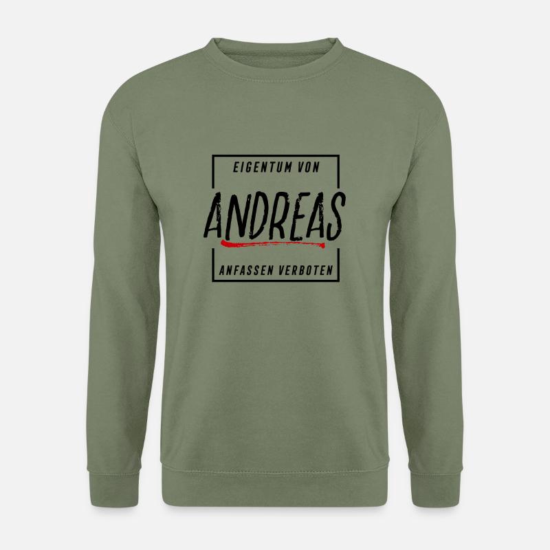 Andreas - Unisex Pullover - Armeegrün