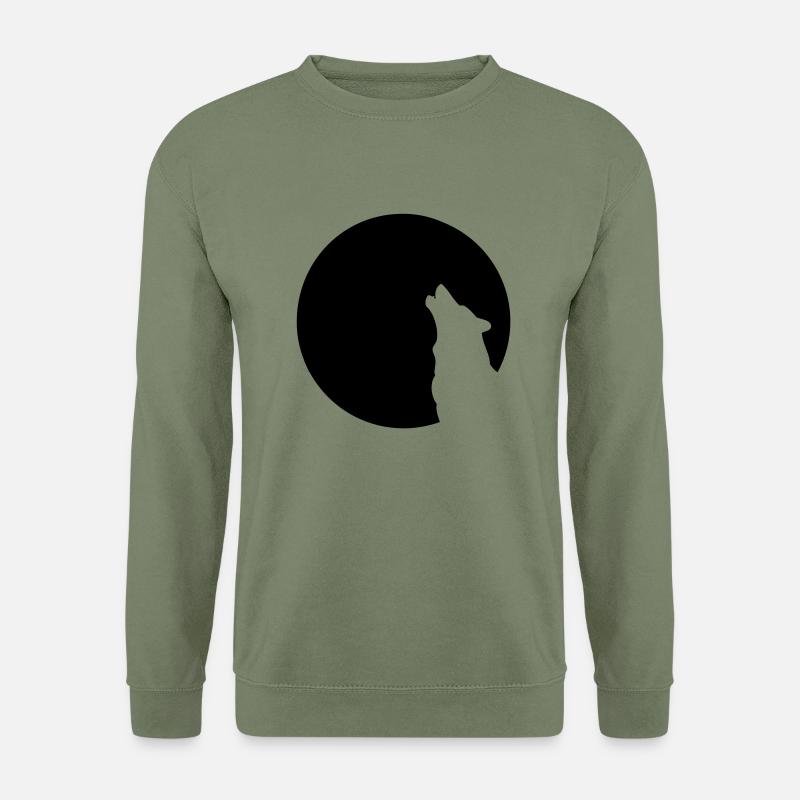 lone Wolf - Unisex Sweatshirt - army green